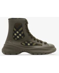 Burberry - Boulder Rubber Boulder Ankle Boots, Brand Size 41 Us - Lyst