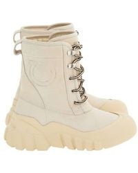 Ferragamo - Duna Chunky Sole Boots - Lyst