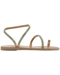 Ancient Greek Sandals - Apli Eleftheria Flat Sandals - Lyst