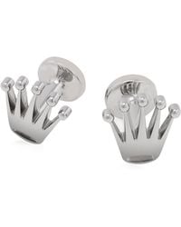 Rolex - 18 Kt Crown Cufflinks - Lyst