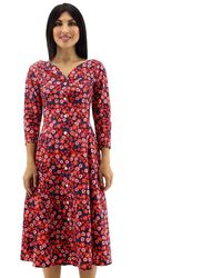 Marni - Floral-print Midi Shirt Dress - Lyst