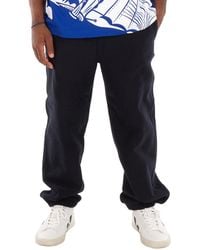 Burberry - Knight Motif Cotton Track Pants - Lyst