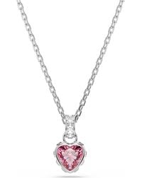 Swarovski - Chroma Pendant, Mixed Cuts, Rhodium Plated - Lyst