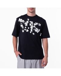 Marni - Chaos Graphic Print Cotton T-Shirt - Lyst