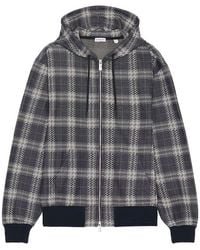 Burberry - Jacquard Check Hoodie - Lyst