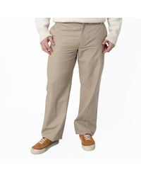 Ferragamo - Ferragamo Flared Cotton Chino Trousers - Lyst