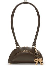 Self-Portrait - Leather Shoulder Bag With Charms - Lyst
