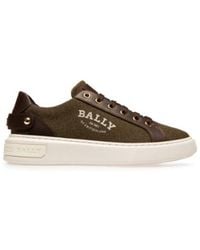 Bally - Lift Synthetic Canvas Low-Top Sneakers, Brand Size 38 Us - Lyst