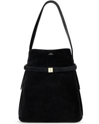 TOTEME - Toteme Suede Shoulder Bag - Lyst