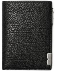 Burberry - B-Cut Leather Bifold Wallet - Lyst
