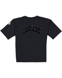 Moncler - Girls Logo Patch T-shirt - Lyst