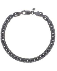 Tresorra - Sterling Oval Link Chain Bracelet - Lyst