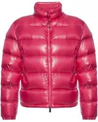 Moncler 'copenhague' Down Padded Puffer Jacket - Pink