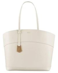 Ferragamo - Charming Leather Tote Bag - Lyst
