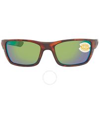 Costa Del Mar - Cta Del Mar Whitetip Green Mirror Polarized Polycarbonate Sunglasses - Lyst