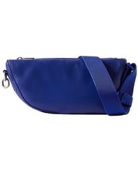 Burberry - Shiled Leather Crossbody Bag - Lyst