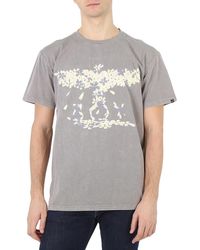 BOY London - Washed Boy Eagle Blossom Cotton T-shirt - Lyst
