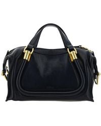 Chloé - Chlo Leather Paraty 24 Handbag - Lyst