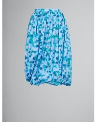Marni - Light Floral Bubble Skirt - Lyst