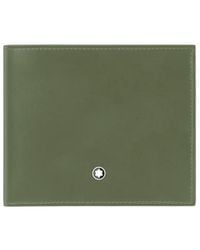 Montblanc - Meisterstuck Bi-Fold Leather Wallet - Lyst