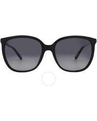 Michael Kors - Polarized Dark Gray Square Sunglasses Mk2137u 3005t3 57 - Lyst