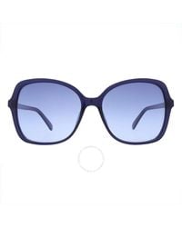 Calvin Klein - Blue Gradient Butterfly Sunglasses Ck19561s 410 57 - Lyst