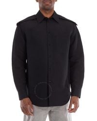 Burberry - Long Sleeve Knight-Hardware Printed Shirt - Lyst