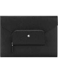Montblanc - Sartorial Envelope Leather Pouch - Lyst