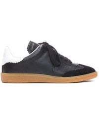 Isabel Marant - Bryce Low-Top Leather Sneakers, Brand Size 35 Us - Lyst