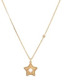 Swarovski - Sublima 18K Plated Star Pendant Necklace - Lyst