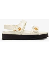 Tory Burch - Kira Sport Leather Sandals - Lyst