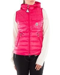 Moncler - Zip-Down Quilted Vest, Brand Size 3 - Lyst