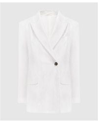 Brunello Cucinelli - Off Tailored Blazer, Brand Size 40 (Us - Lyst