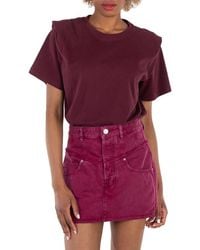 Isabel Marant - Zelitos Cotton T-Shirt - Lyst