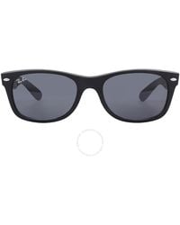 Ray-Ban - New Wayfarer Blue Square Sunglasses Rb2132 622/r5 52 - Lyst