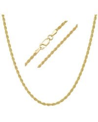 Kylie Harper - Italian 14K Over Rope Chain - Lyst