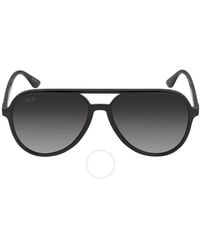 Ray-Ban - Grey Gradient Aviator Sunglasses Rb4376 601/8g 57 - Lyst