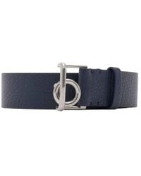 Burberry - Rocking Horse Leather Belt - Lyst