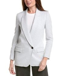 Brunello Cucinelli - Tailored Single-Button Blazer, Brand Size 38 (Us - Lyst