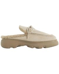 Burberry - Lace Closure Mules, Brand Size 41 Us - Lyst