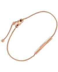 Gucci - Link To Love Bracelet With Bar - Lyst