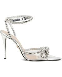 Mach & Mach - Double Bow Embellished Pumps, Brand Size 38 Us - Lyst