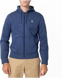 Polo Ralph Lauren - Double Knit Polo-Pony Hoodie - Lyst