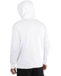 Burberry - Globe Graphic Cut-out Sleeve Hoodie - Lyst