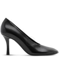 Burberry - 85Mm Baby Leather Pumps, Brand Size 37 Us - Lyst