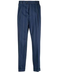 Brunello Cucinelli - Pinstripe Tailored Trousers, Brand Size 54 (Us - Lyst