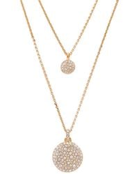 Swarovski - Meteora Layered Pendant - Lyst