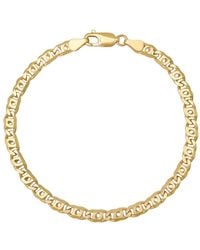 Kylie Harper - Thick 8.5" Italian 14K Over Tiger Eye Chain Bracelet - Lyst