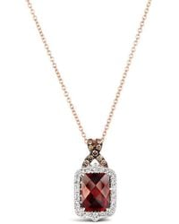 Le Vian - Ladies Pomegranate Garnet Collection Necklaces Set - Lyst
