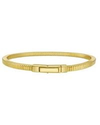 Tresorra - Sterling Plated Cubogas Chain Bracelet - Lyst